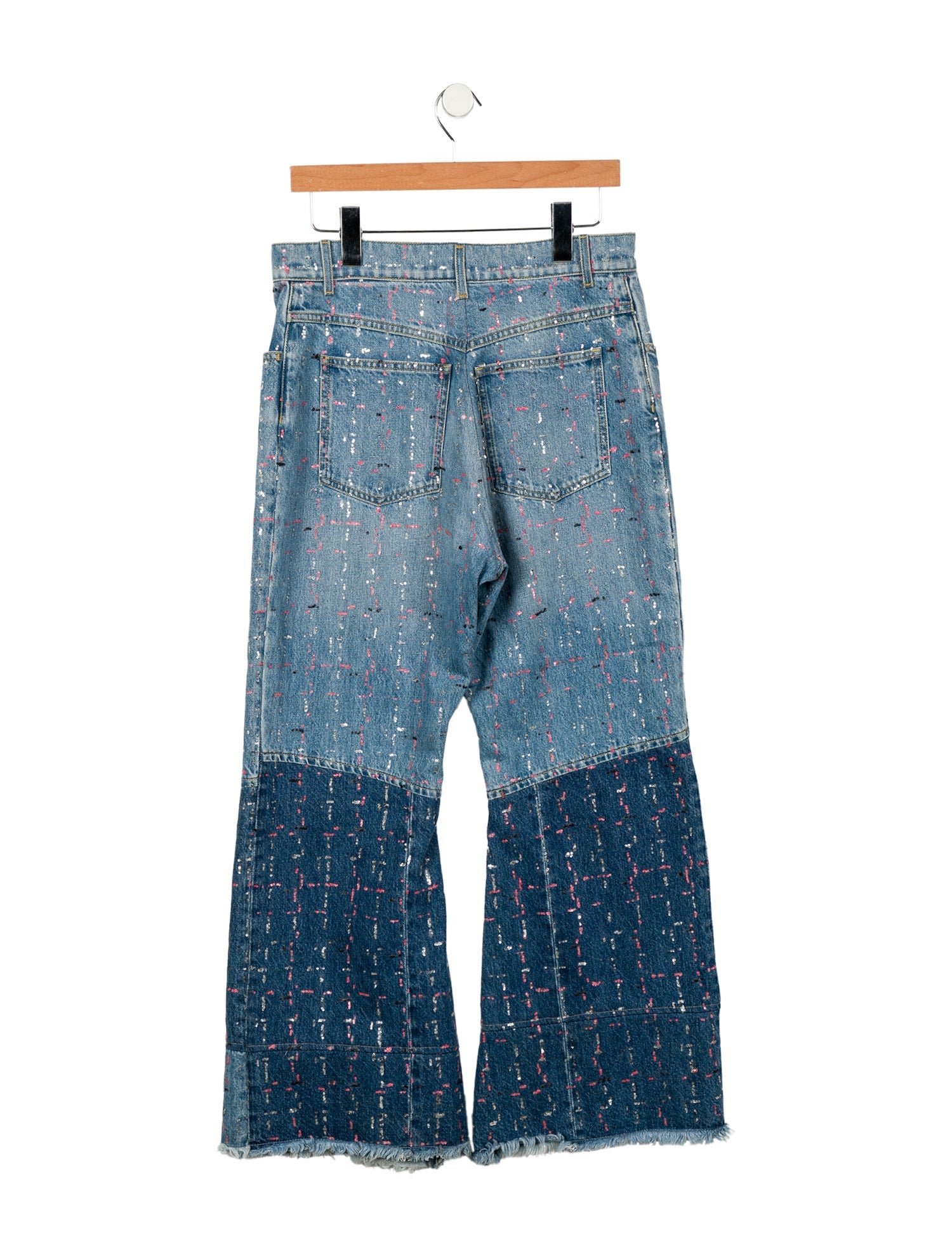 Chanel 2023 Wide Leg Jeans