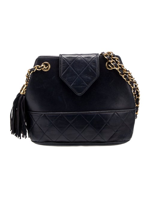 Chanel Quilted Tassel Shoulder Bag
