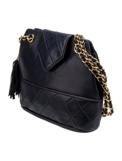 Chanel Quilted Tassel Shoulder Bag