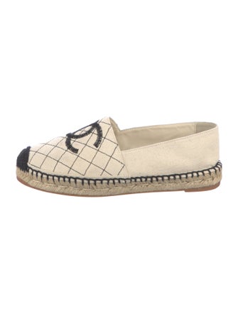 Chanel 2019 Interlocking CC Logo Espadrilles