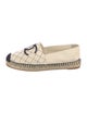 Chanel 2019 Interlocking CC Logo Espadrilles
