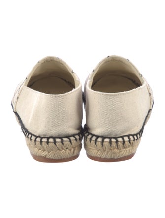 Chanel 2019 Interlocking CC Logo Espadrilles