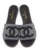 Chanel 2019 Interlocking CC Logo Slides