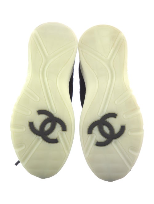 Chanel 2021 Interlocking CC Logo Lace-Up Boots