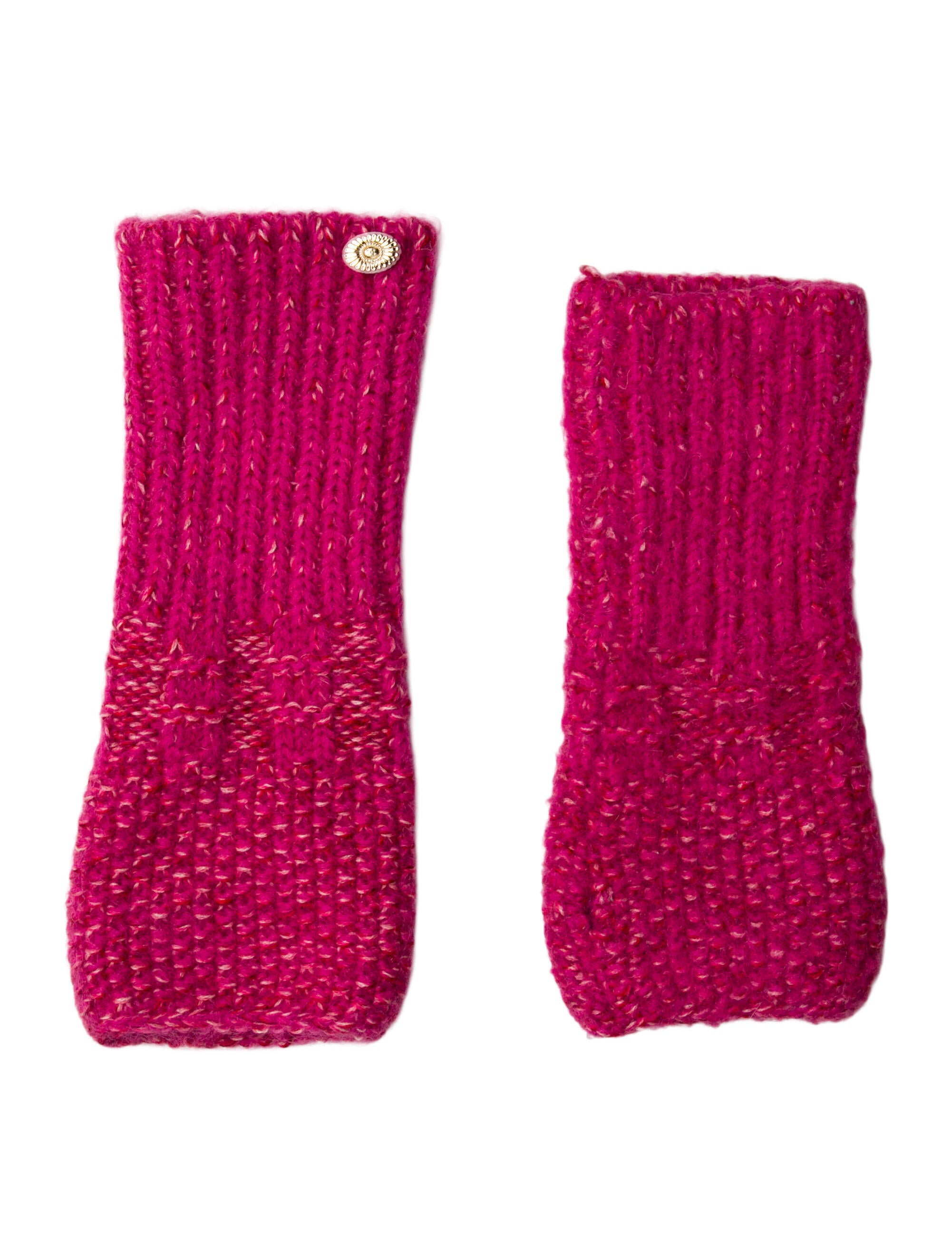 Chanel Wool CC Knit Gloves