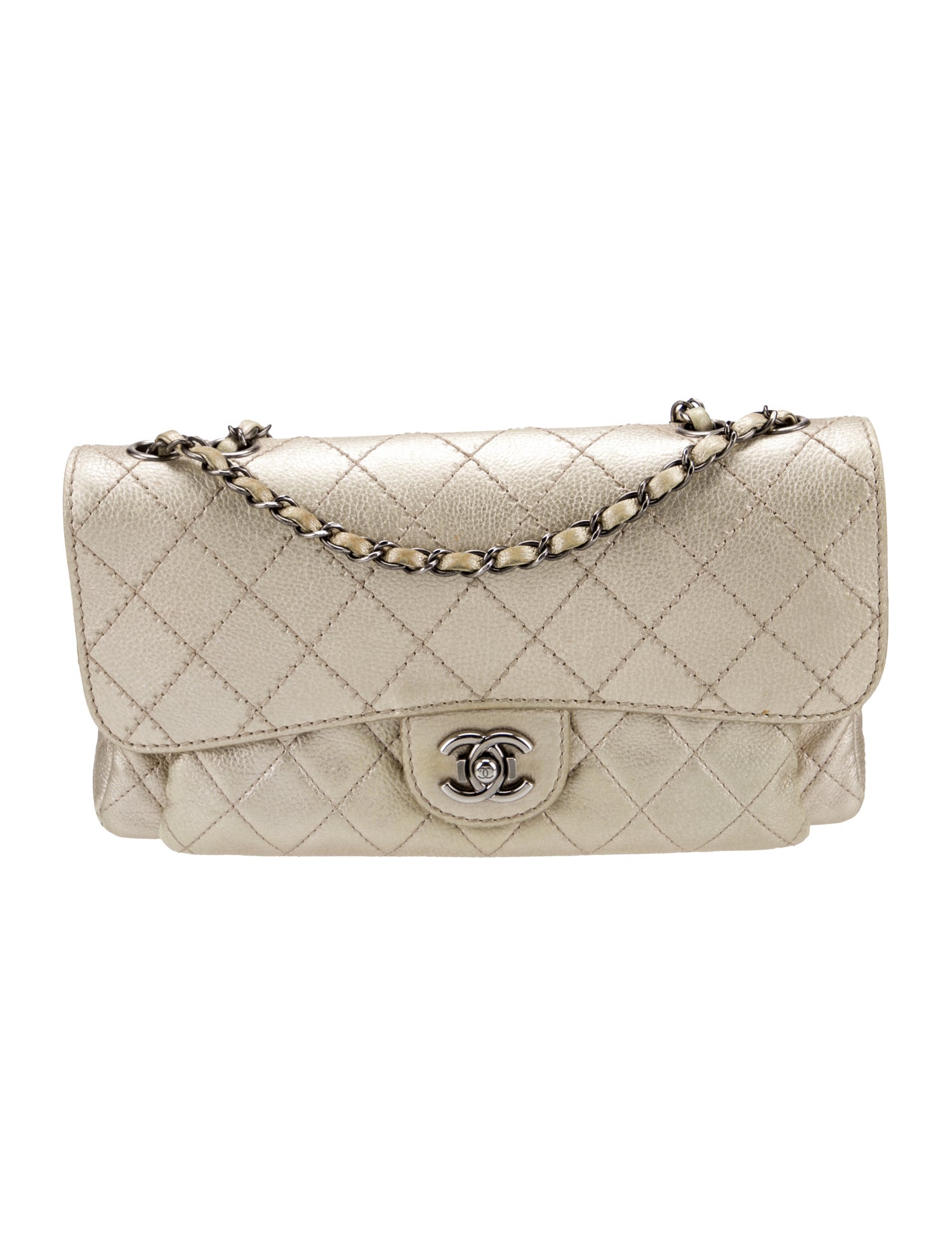 Chanel Paris-Dubai Metallic Flap Bag