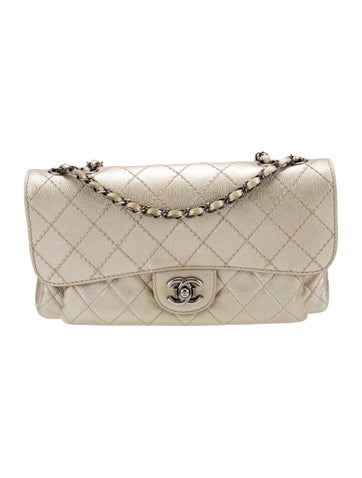 Chanel Shoulder Bags Paris-Dubai Metallic Flap Bag