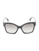 Chanel Interlocking CC Logo Oversize Sunglasses
