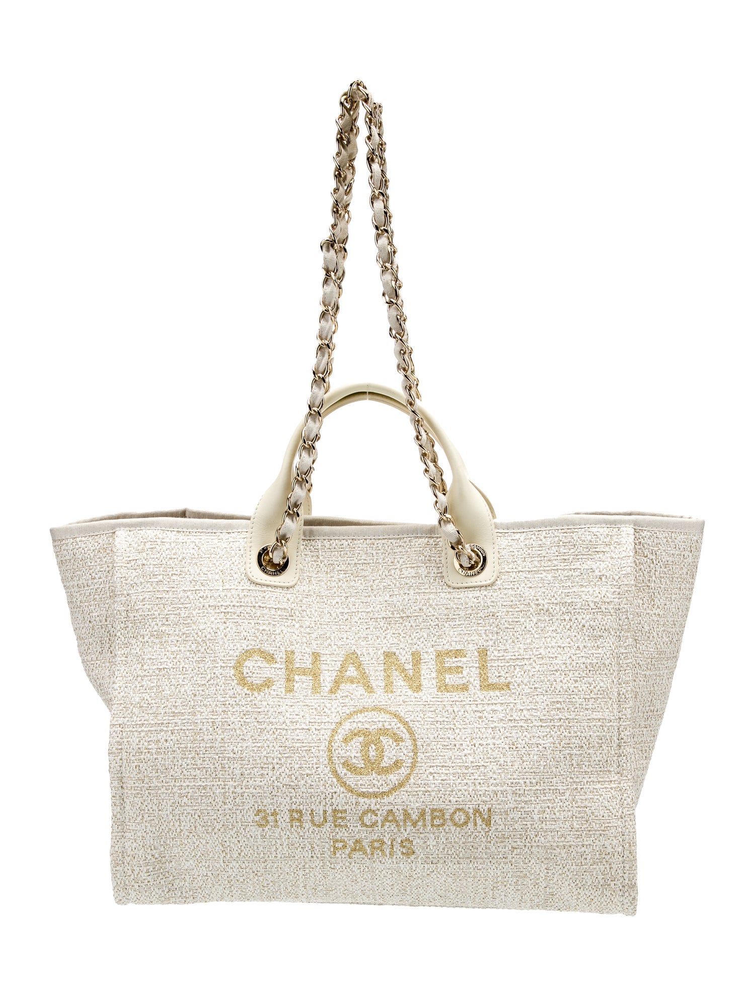 Chanel Medium Deauville Shopping Tote