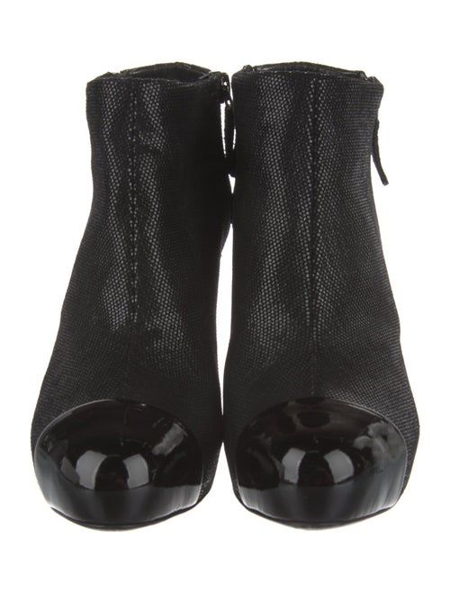 Chanel 2014 Interlocking CC Logo Boots