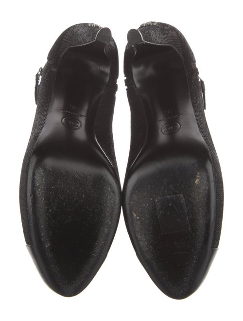 Chanel 2014 Interlocking CC Logo Boots