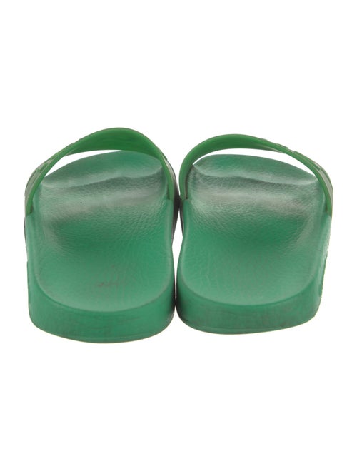 Gucci Interlocking G Logo Rubber Slides