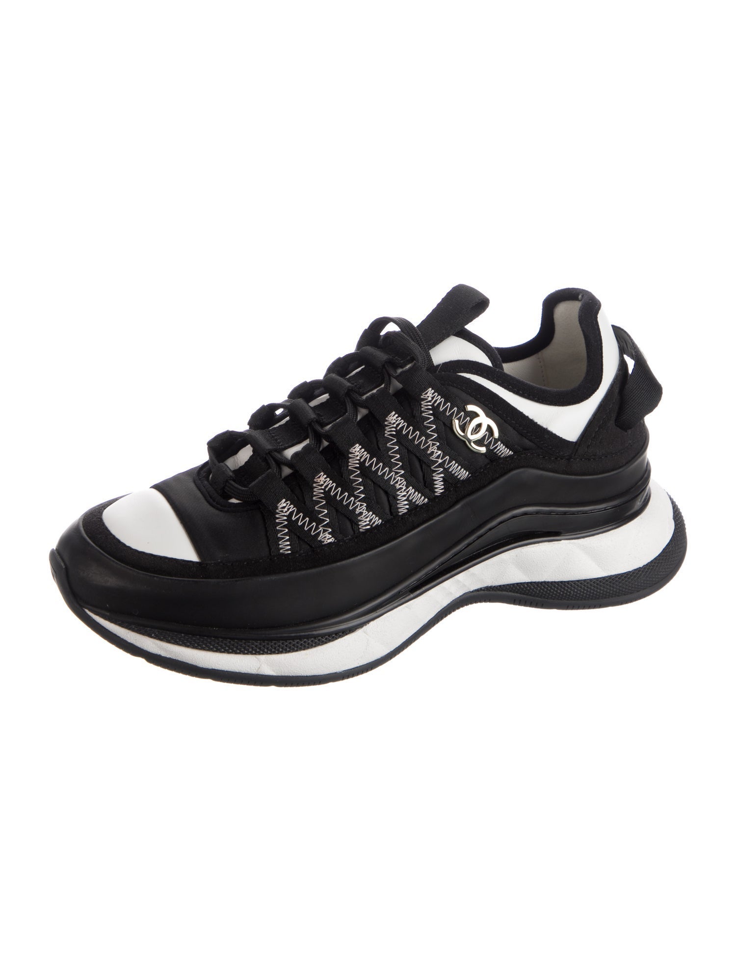 Chanel 2024 Interlocking CC Logo Chunky Sneakers
