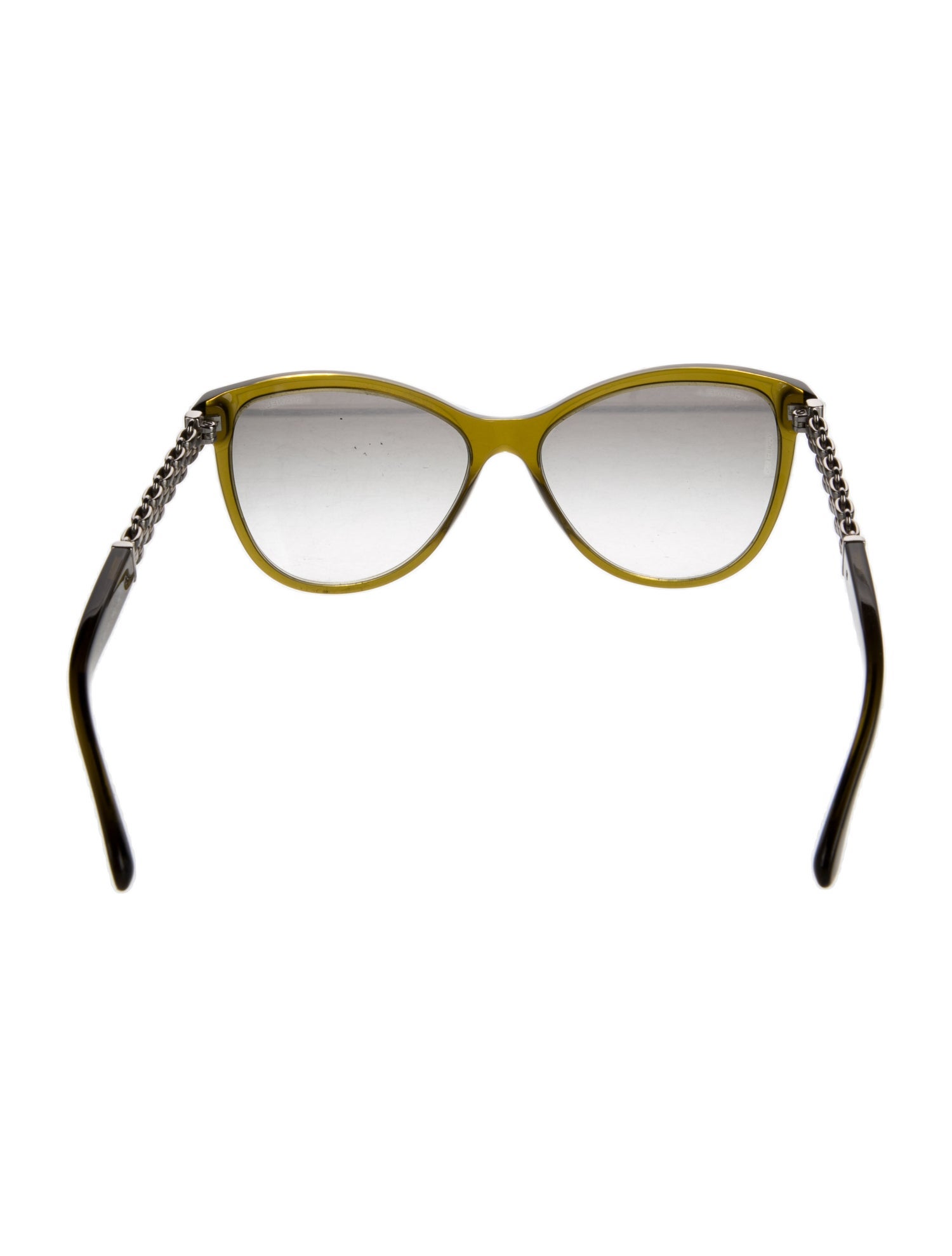 Chanel Interlocking CC Logo Cat-Eye Sunglasses