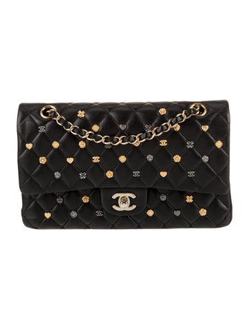 Chanel Shoulder Bags Medium 18K Lucky Charms Double Flap Bag