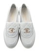 Chanel 2024 Interlocking CC Logo Loafers