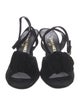 Chanel 2002 Interlocking CC Logo Slingback Sandals