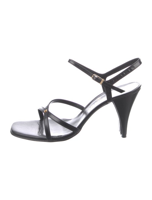 Chanel 1999 Interlocking CC Logo Sandals