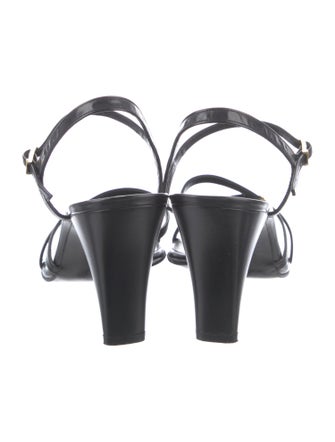 Chanel 1999 Interlocking CC Logo Sandals