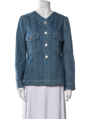 Chanel Jackets Vintage 1999 Denim Jacket L