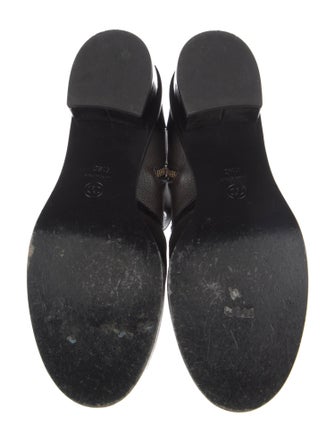 Chanel Interlocking CC Logo Suede Boots