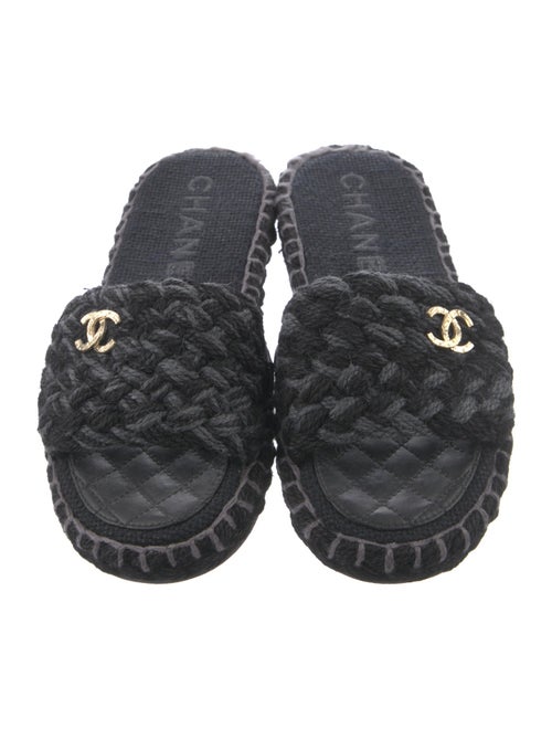 Chanel 2022 Interlocking CC Logo Slides