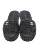 Chanel 2022 Interlocking CC Logo Slides