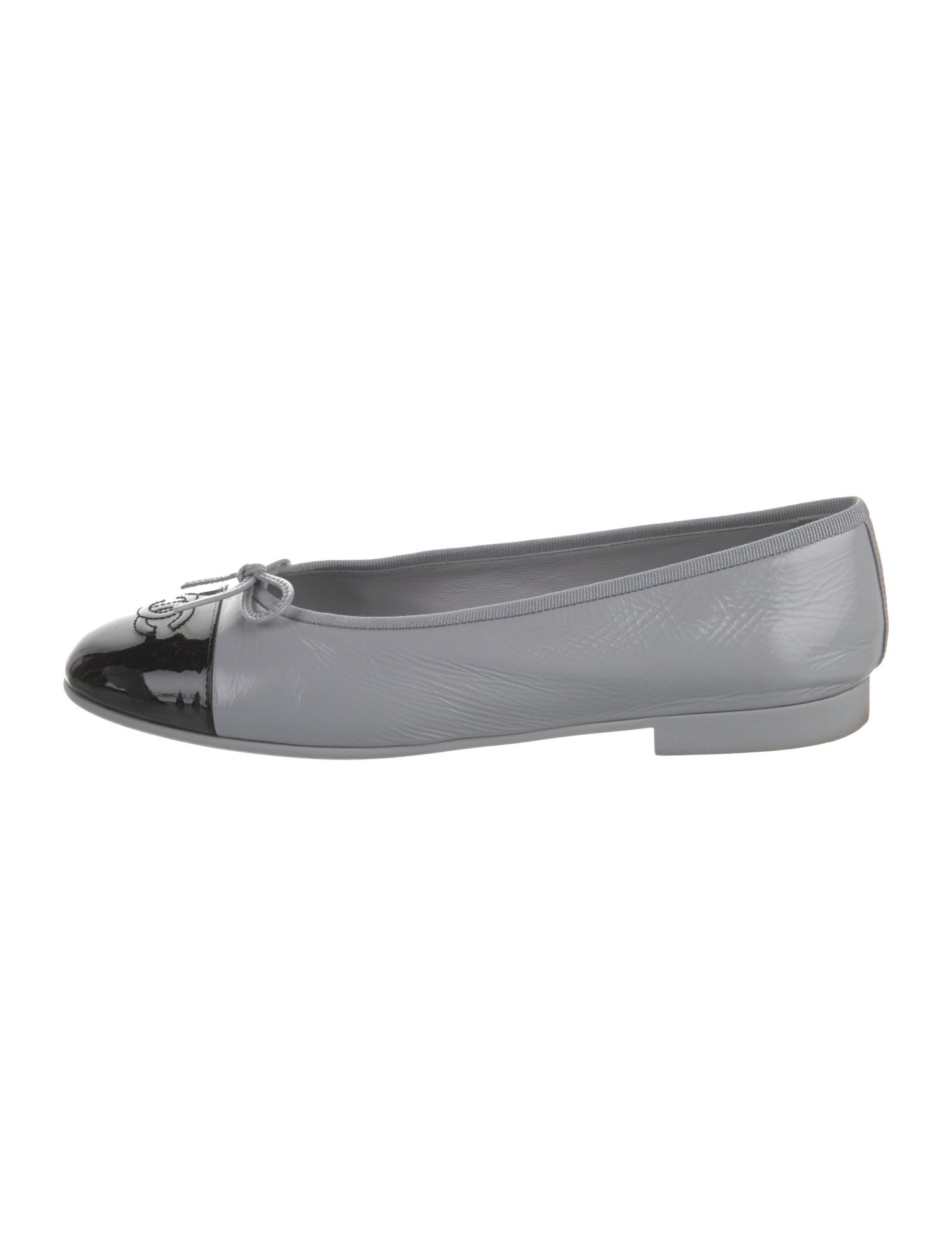 Chanel 2025 Interlocking CC Logo Ballet Flats