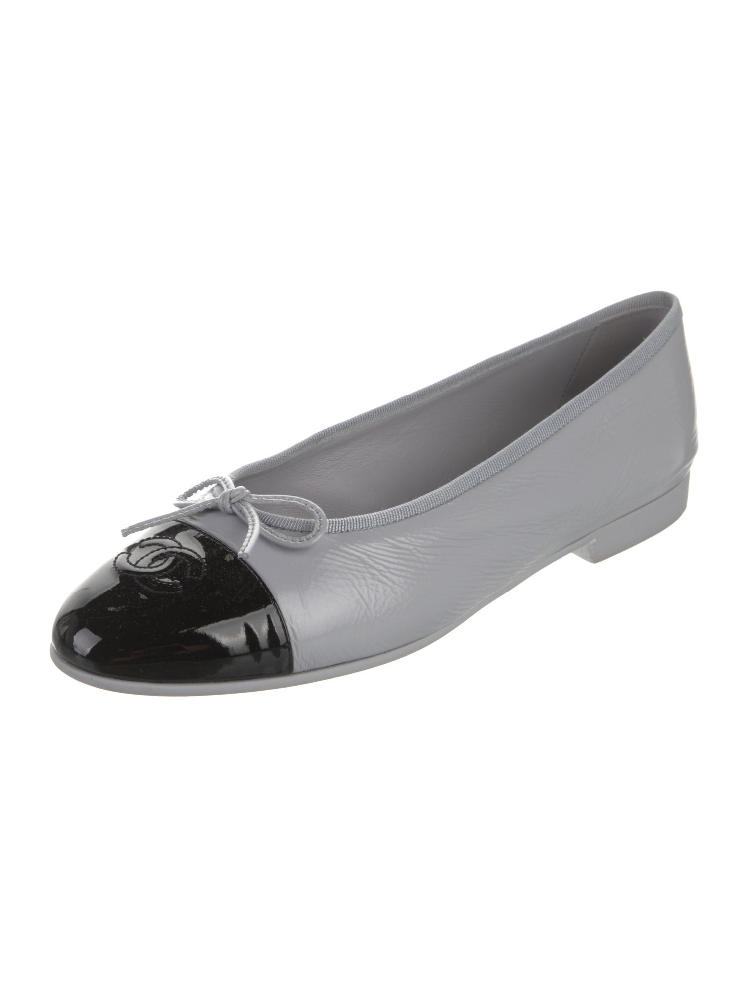 Chanel 2025 Interlocking CC Logo Ballet Flats