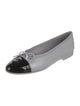 Chanel 2025 Interlocking CC Logo Ballet Flats