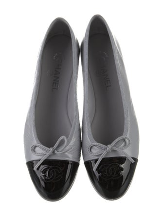 Chanel 2025 Interlocking CC Logo Ballet Flats