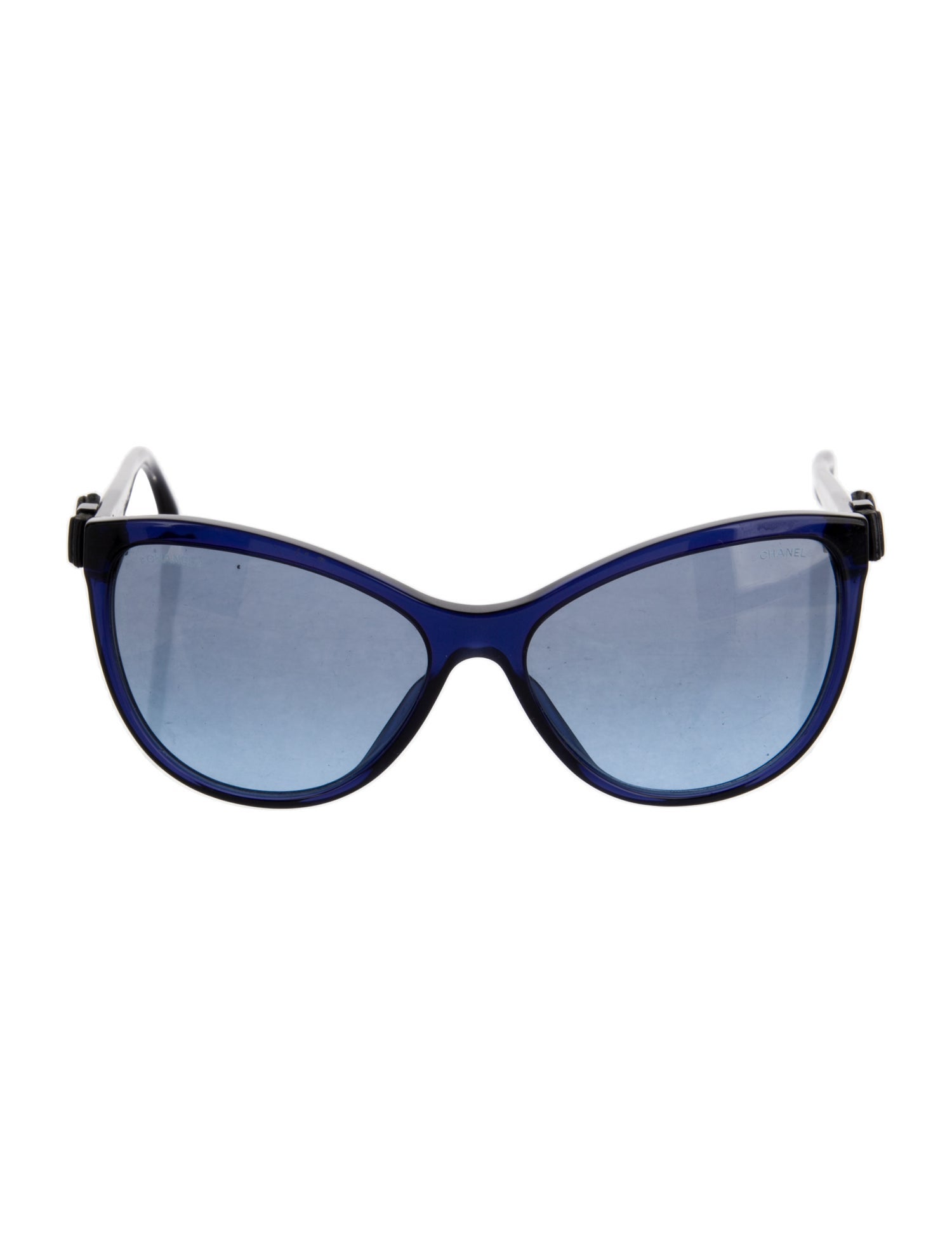 Chanel Interlocking CC Logo Cat-Eye Sunglasses