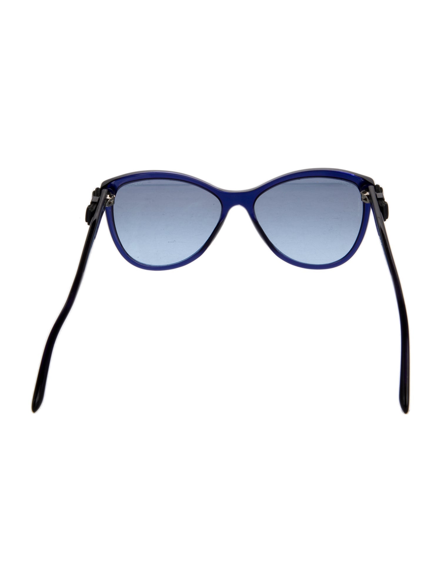Chanel Interlocking CC Logo Cat-Eye Sunglasses
