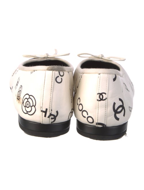 Chanel 2023 Interlocking CC Logo Ballet Flats