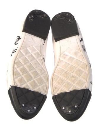 Chanel 2023 Interlocking CC Logo Ballet Flats