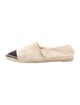 Chanel Interlocking CC Logo Canvas Espadrilles