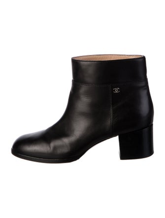 Chanel 2012 Interlocking CC Logo Boots