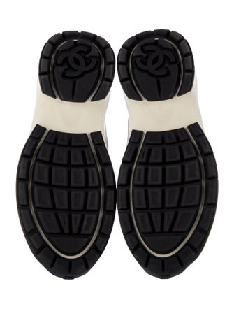 Chanel Interlocking CC Logo Mesh Chunky Sneakers