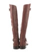Chanel 2012 Interlocking CC Logo Riding Boots