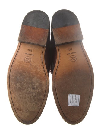 Chanel 2012 Interlocking CC Logo Riding Boots