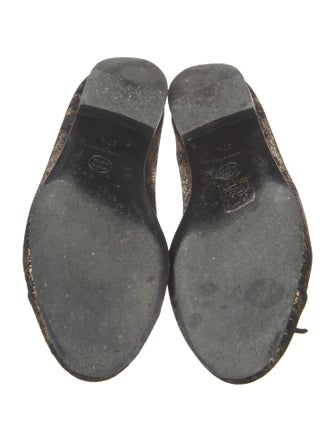 Chanel 2018 Interlocking CC Logo Ballet Flats