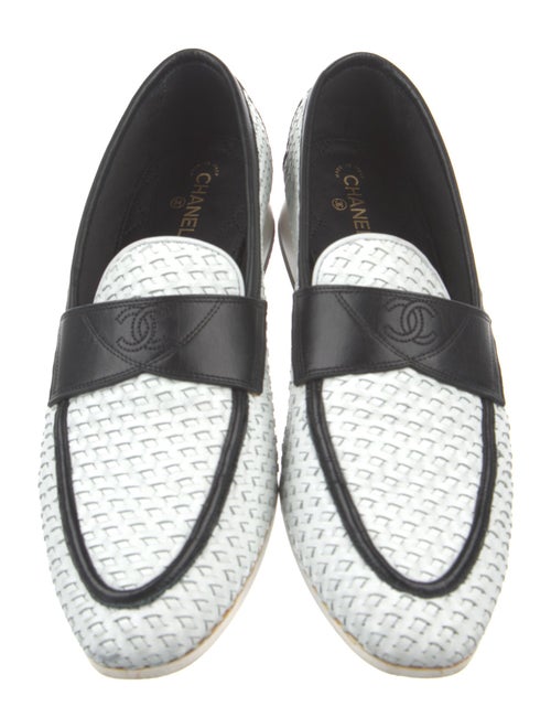 Chanel 2017 Interlocking CC Logo Loafers