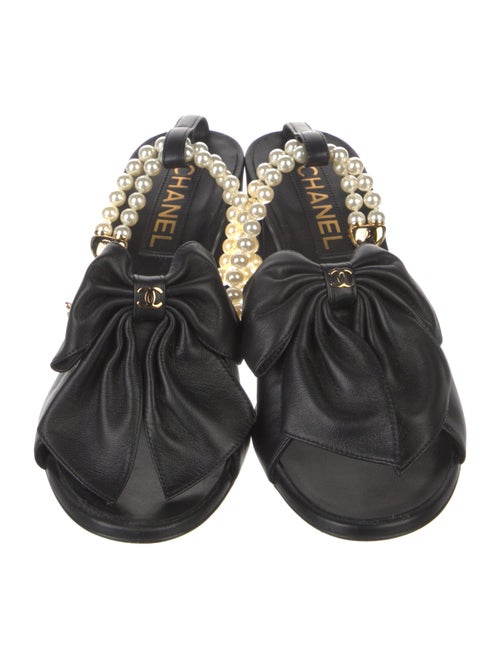 Chanel 2024 Interlocking CC Logo Mules