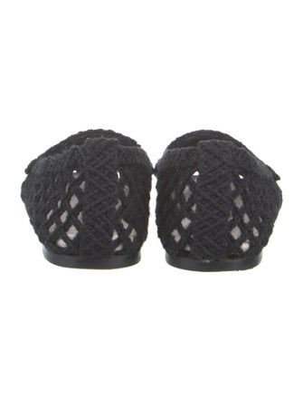 Chanel 2023 Interlocking CC Logo Ballet Flats