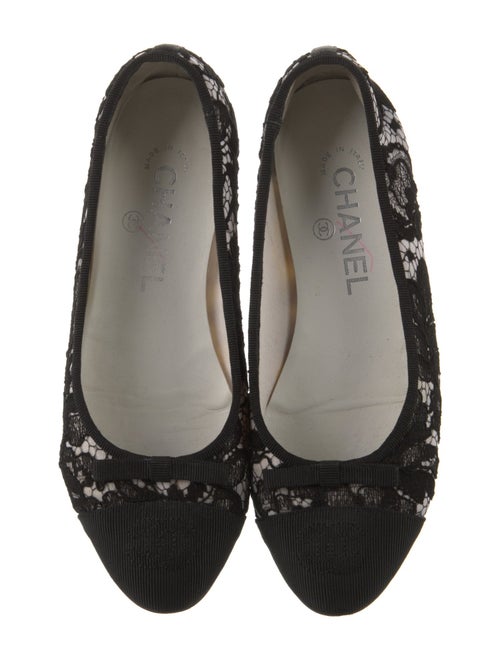 Chanel 2016 Interlocking CC Logo Ballet Flats