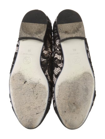 Chanel 2016 Interlocking CC Logo Ballet Flats