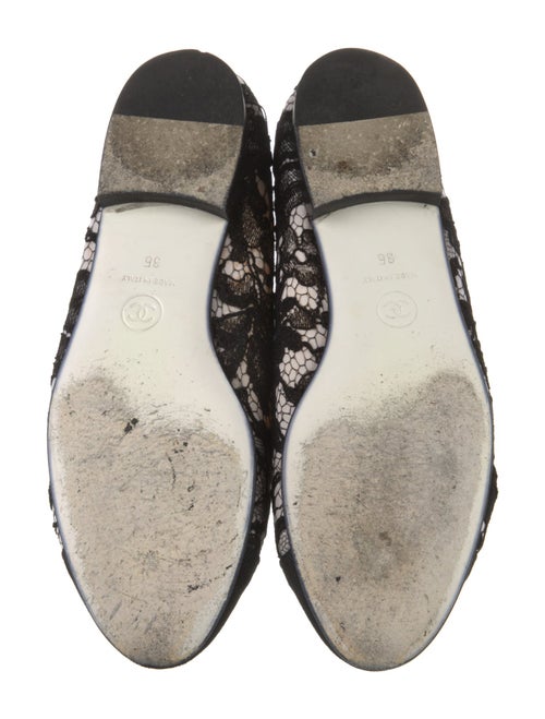 Chanel 2016 Interlocking CC Logo Ballet Flats