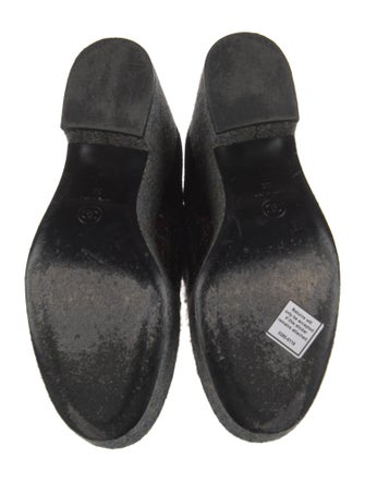 Chanel Tweed Printed Oxfords