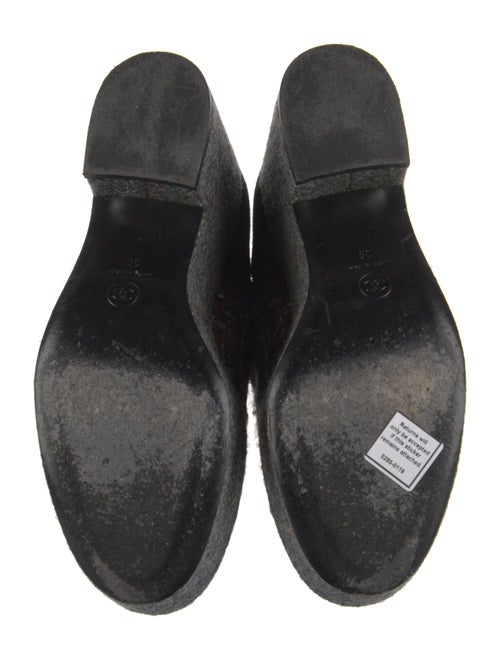 Chanel Tweed Printed Oxfords