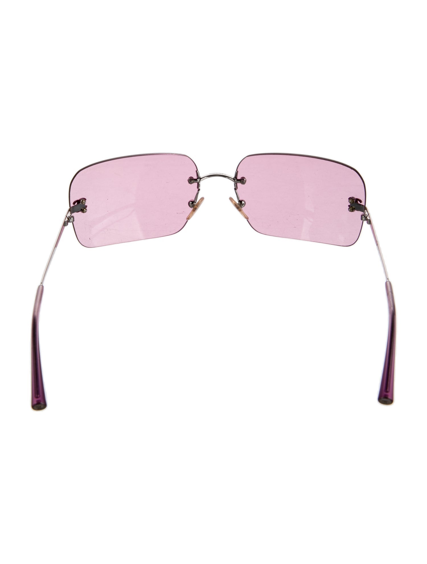 Chanel Interlocking CC Logo Square Sunglasses